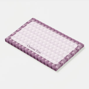 Triangles Pattern Post-it Notes