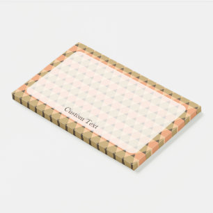 Triangles Pattern Post-it Notes