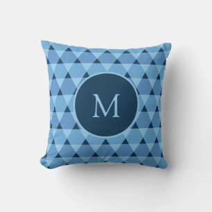Triangles Pattern Throw Pillow