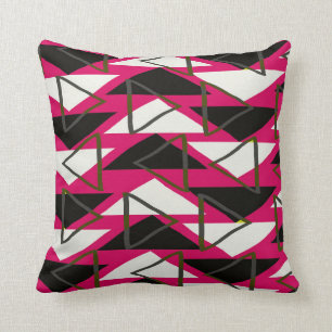 Triangles Throw Pillow