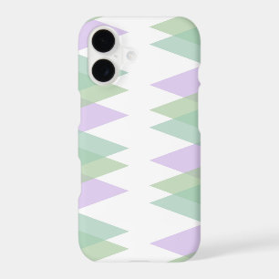 Triangles vert et lilas