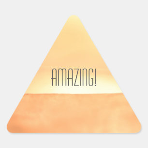 Triangulaire Sticker de sable "Extraordinaire"