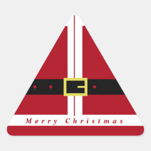 Triangulaire Sticker Joyeux Noël