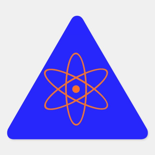 Triangulaire Sticker pour panneau nucléaire (Devant)