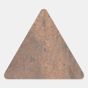 Triangulaire Sticker triangle en marbre rose et gris
