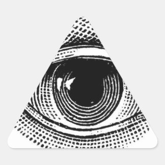 Triangulaire Sticker triangle pour yeux