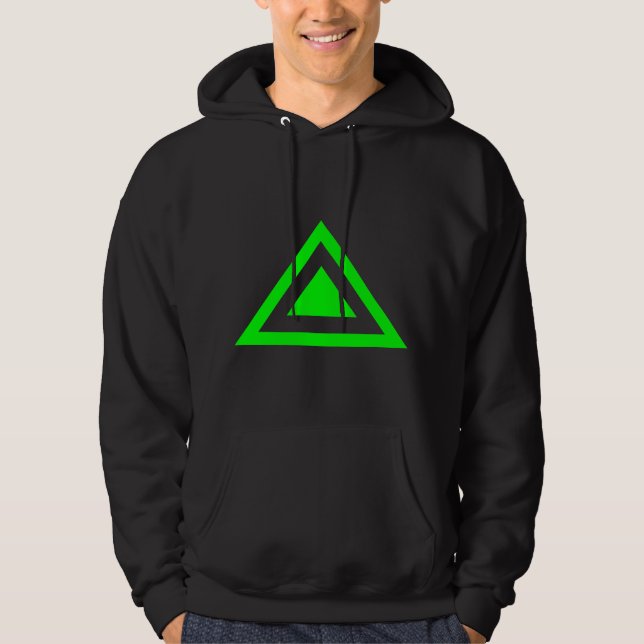 Triangular Arrow 01 Hoodie (Front)