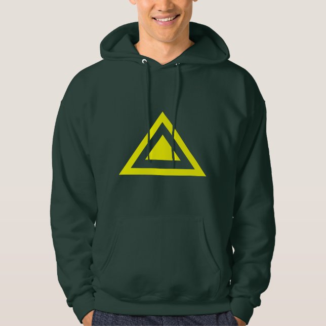 Triangular Arrow 01 Hoodie (Front)