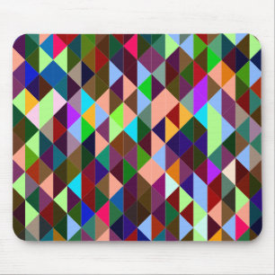 Triangular Background Mouse Pad