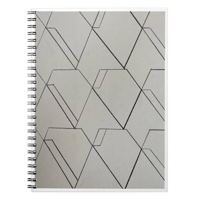 Triangular Grid Notebook (Front)