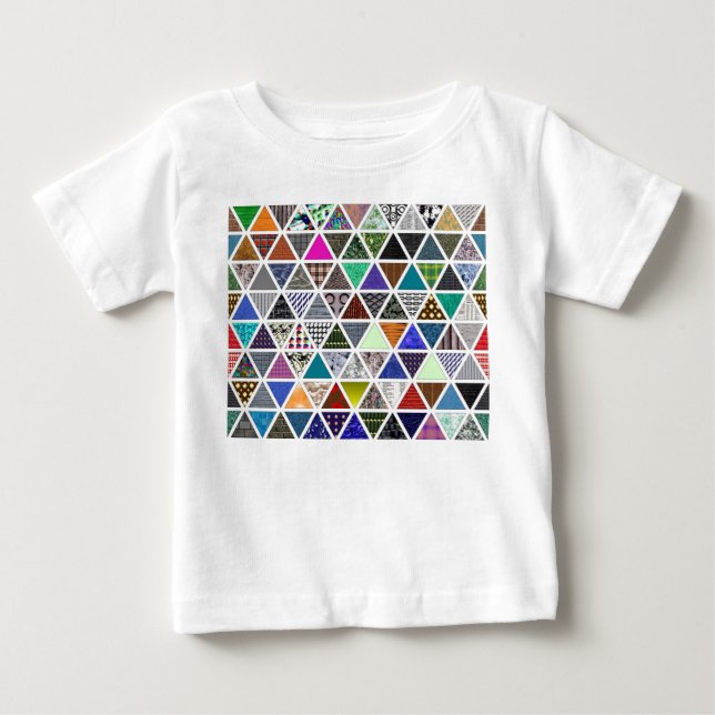 Triangular Textures 02 Baby T-Shirt (Front)