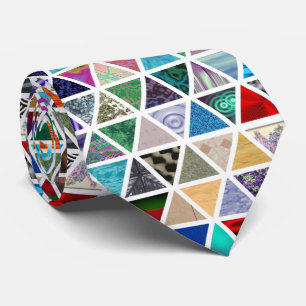 Triangular Textures Tie