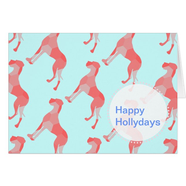 Triangulus rouge Grande Dane (Devant horizontal)