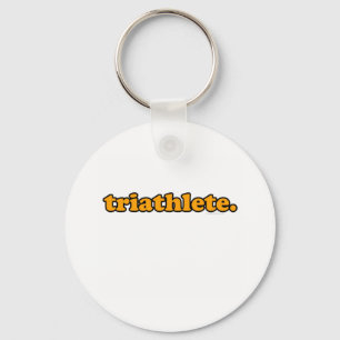 triathlete keychain
