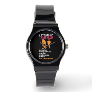 Triathlon - 6 Stages Of Triathlon Watch