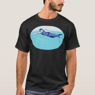 Triathlon Athlete Swimming 10 T-Shirt