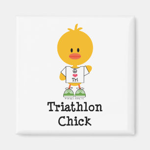 Triathlon Chick Magnet