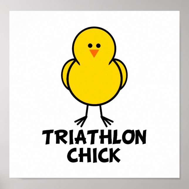 Triathlon Chick Poster (Front)