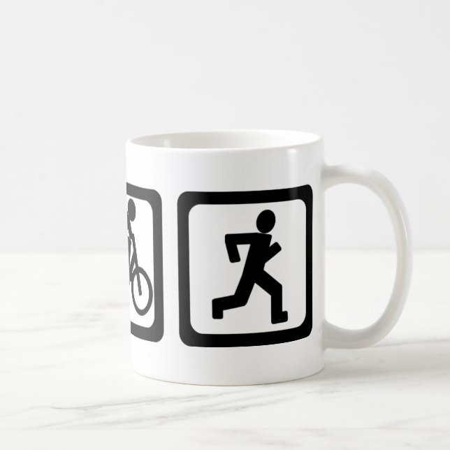 Triathlon Coffee Mug (Right)