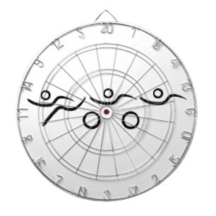 Triathlon cool and unique design dartboard
