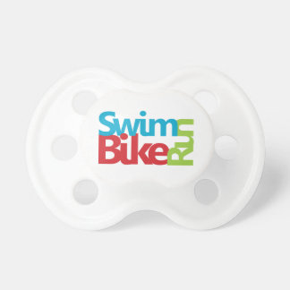 Triathlon cool and unique design pacifier
