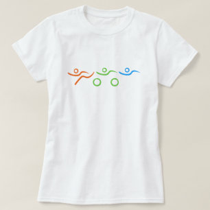 Triathlon cool and unique design T-Shirt
