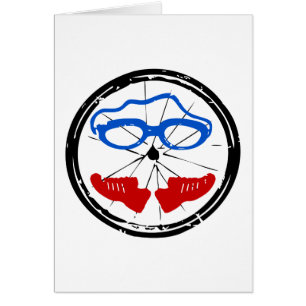 Triathlon cool artistic logo