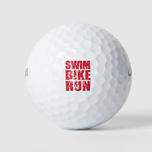 Triathlon cool design golf balls