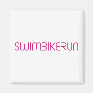 Triathlon cool logo for all sport lovers magnet