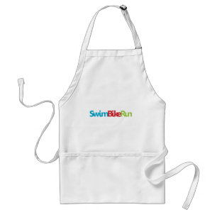 Triathlon cool logo for all sport lovers standard apron