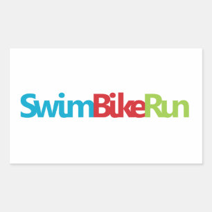 Triathlon cool logo for all sport lovers sticker