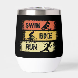 Triathlon - Course à vélo de natation