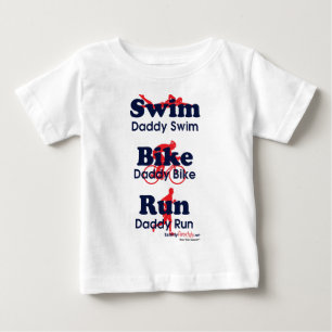 Triathlon Daddy Baby T-Shirt
