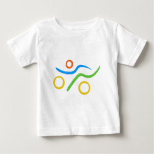Triathlon Freak logo Baby T-Shirt