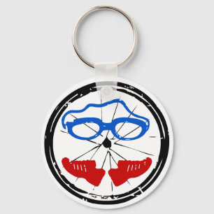 Triathlon Freak logo Keychain