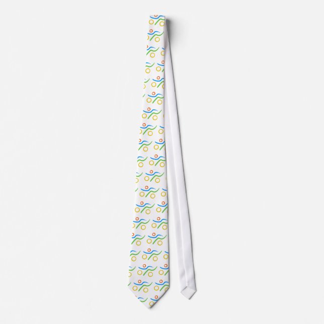Triathlon Freak logo Tie (Front)