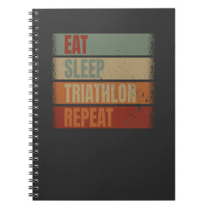 Triathlon Funny Notebook
