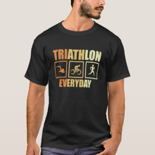 Triathlon Instructor For Triathlete Coach T-Shirt