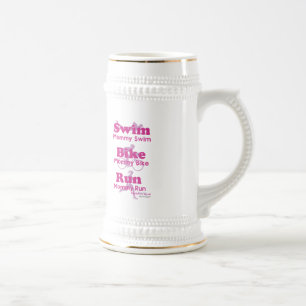 Triathlon Mommy Beer Stein