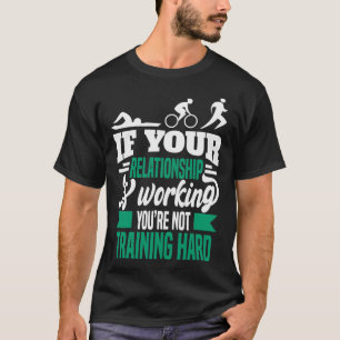 Triathlon Motif for Triathletes 14 T-Shirt