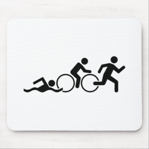 Triathlon Mouse Pad