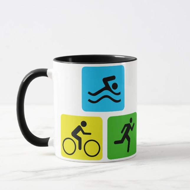 Triathlon Mug (Left)