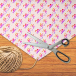 Triathlon pink pattern sports tissue paper<br><div class="desc">This gorgeous pattern is designed using the classic "swim bike run" icons of the triathlon,  in soft pink colours. Shown here using the pink coloured tissue paper,  but looks lovely on alternative options too.</div>