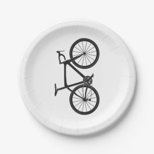 Triathlon Road Bike T Shirt Bicycle Rider Gift Cyc Paper Plate