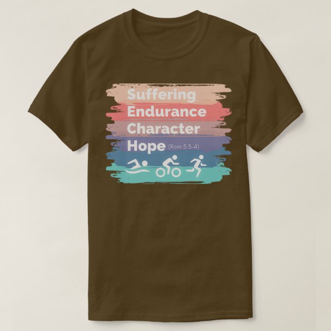 Triathlon Romans T-Shirt (Design Front)