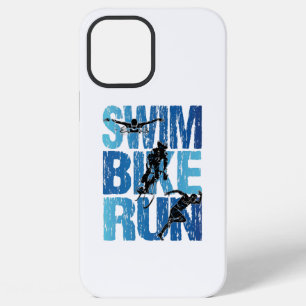Triathlon - Swim Bike Run iPhone 12 Pro Max Case
