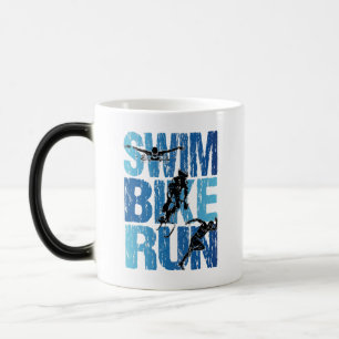 Triathlon - Swim Bike Run Magic Mug
