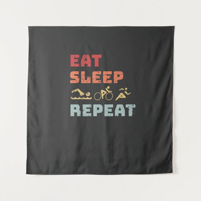 Triathlon Tapestry (Front)