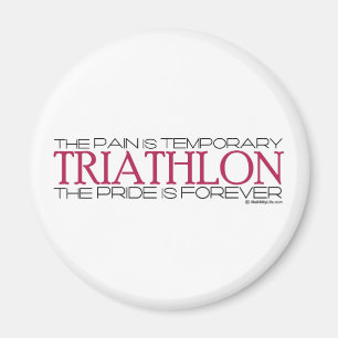 Triathlon – The Pride is Forever Magnet