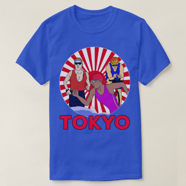 Triathlon Tokyo T-Shirt (Design Front)